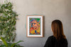 Ganesha Art Framed painting | Ready to hang Painting